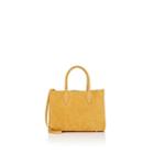 Lanvin Women's Small Suede Shopper Tote Bag-beige, Tan