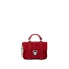 Proenza Schouler Women's Ps1 Micro Suede Crossbody Bag - Red