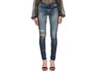 Saint Laurent Women's Distressed Skinny Jeans