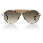 Loewe Women's Puzzle Medium Sunglasses-pale Gold And Gradient Roviex