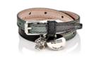 Alexander Mcqueen Men's Double-wrap Leather Bracelet
