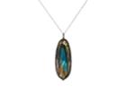 Feathered Soul Women's Labradorite & Sterling Silver Pendant Necklace