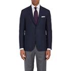 Canali Men's Kei Double-faced Wool Two-button Sportcoat-navy