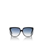 Cline Women's Oversized Cat-eye Sunglasses - Blue