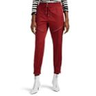 Robert Rodriguez Women's Harper Cotton Utility Jogger Pants - Red