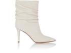 Gianvito Rossi Women's Cecile Leather Slouchy Ankle Boots
