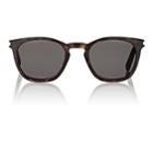 Saint Laurent Men's Rounded Square Sunglasses-brown