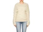 Y/project Women's Tulle-overlay Cotton Sweatshirt