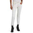 R13 Women's Boy Skinny Jeans - White