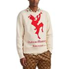 Gucci Men's Chateau Marmont Hollywood Cotton Sweatshirt - Red