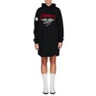 Givenchy Women's Cotton French Terry Hoodie Dress-black