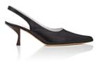The Row Women's Bourgeoise Leather Slingback Pumps