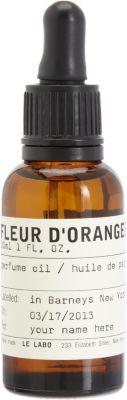 Le Labo Women's Fleur D'oranger Perfume Oil