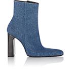 Balenciaga Women's Denim Ankle Boots-blue
