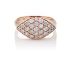 Carbon & Hyde Women's Gemma Pinky Ring-rose Gold