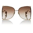 Gucci Women's Gg0252s Sunglasses - Brown