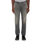 Rrl Men's Slim Narrow Jeans-dark Gray