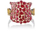 Judy Geib Women's Ruby Shield Bracelet