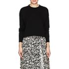 Barneys New York Women's Cashmere Crop Sweater-black