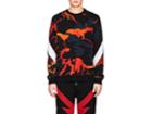 Givenchy Men's Hellfire-print Cotton Sweatshirt