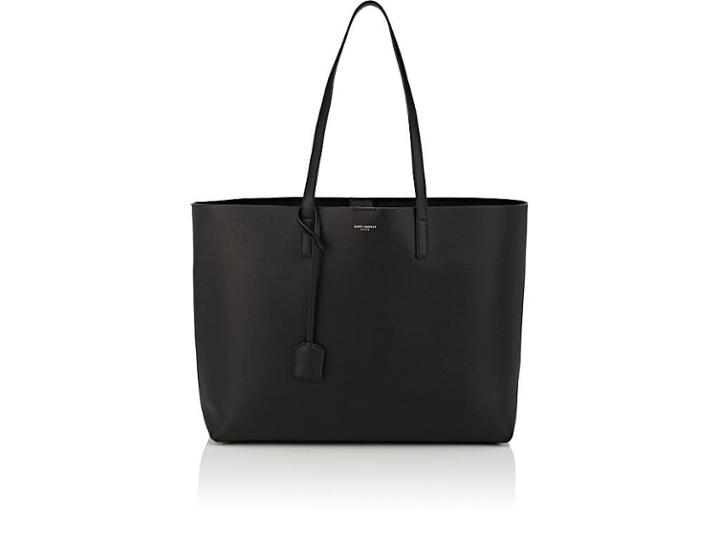 Saint Laurent Women's East-west Shopping Leather Tote Bag