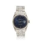 Vintage Watch Men's Rolex 1965 Oyster Perpetual Datejust Watch - Blue