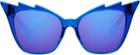 Dita Hurricane Sunglasses-blue