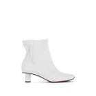 Proenza Schouler Women's Leather Ankle Boots - White