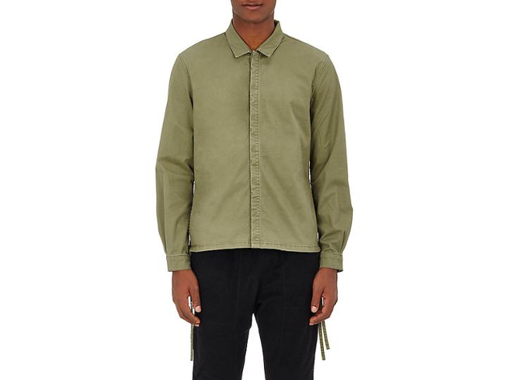 Stampd Men's Cotton-blend Twill Shirt