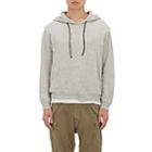 R13 Men's Cotton French Terry Hoodie-gray