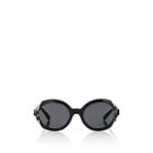 Prada Women's Round Sunglasses - Black