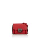 Givenchy Women's Gv3 Mini Leather Shoulder Bag-red