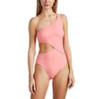 Solid & Striped Women's Claudia Cut-out One-piece Swimsuit - Pink