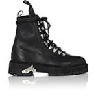 Off-white C/o Virgil Abloh Women's Leather Hiking Boots-black