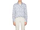 John Varvatos Men's Floral-print Cotton Shirt