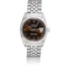 Vintage Watch Women's Rolex 1970 Oyster Perpetual Datejust Watch-brown
