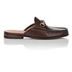 Gucci Men's Horse-bit Leather Slippers - Brown