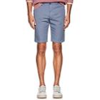 Pt01 Men's Linen-cotton Bermuda Shorts-gray