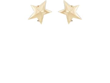 Mahnaz Collection Vintage Women's Star-shaped Stud Earrings