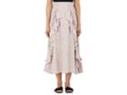 Maison Mayle Women's Floral Silk Jacquard Maxi Skirt