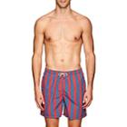 Solid & Striped Men's The Classic Striped Swim Trunks-navy