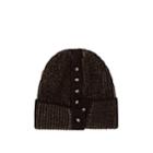 Ca4la Men's Tracot Rib-knit Cap - Black