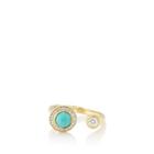 Pamela Love Fine Jewelry Women's Gravitation Ring-turquoise