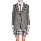 Thom Browne Women's Frayed Wool Tweed Sportcoat-gray