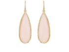 Irene Neuwirth Women's Pink Opal Teardrop Earrings