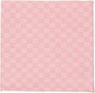 Simonnot Godard Checked Handkerchief-pink