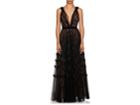 J. Mendel Women's Embellished Pleated Tulle Gown