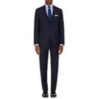 Canali Men's Plaid Wool Two-button Suit-blue