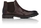 Doucal's Leather Chelsea Boots-brown