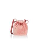 Mansur Gavriel Women's Mini Mini Shearling Bucket Bag - Pink